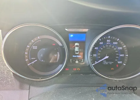 2013 Hyundai Sonata Hybrid Limited from USA, damaged, VIN KMHEC4A4XDA074463